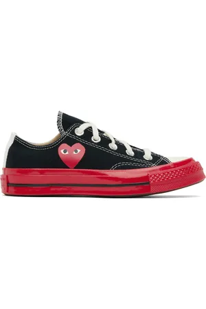 Comme des Garçons Baskets Chuck 70 noires édition Converse