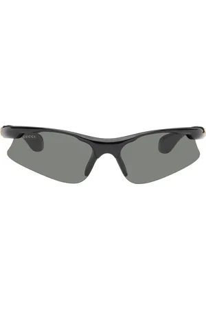 Gucci Lunettes de soleil de type visière noires
