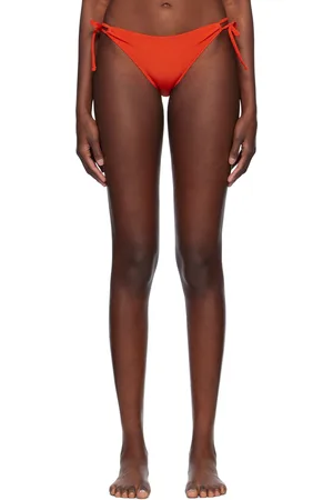 Yasmine Eslami Culotte de bikini Mona rouge