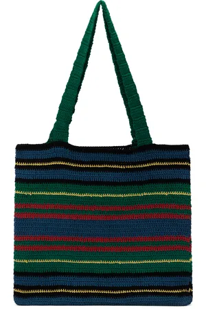 BODE Cabas Riverbank multicolore en coton crocheté