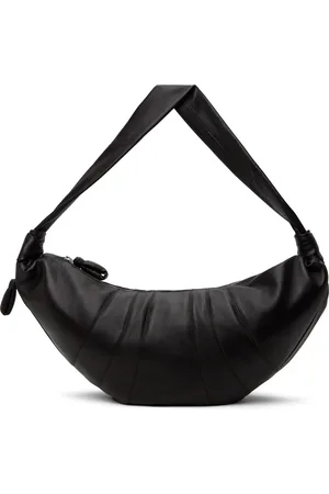 LEMAIRE Grand sac Croissant brun