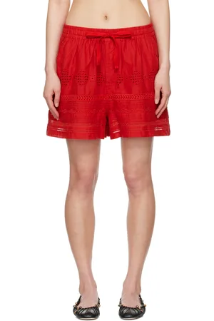 Isabel Marant Short Damina rouge