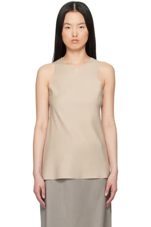 GABRIELA COLL GARMENTS Débardeur No.73 beige en laine