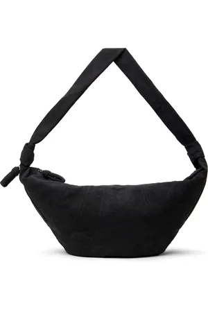 LEMAIRE Très grand sac Croissant noir