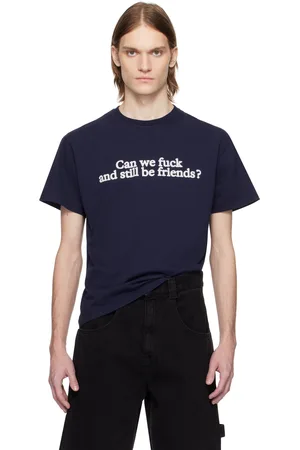 CARNE BOLLENTE T-shirt Benefits With Friends bleu marine