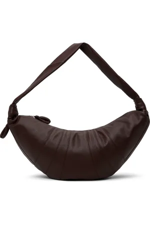 LEMAIRE Grand sac Croissant bourgogne