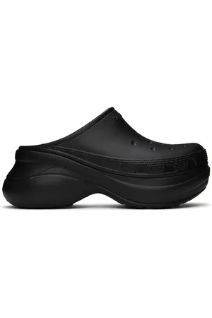 Balenciaga Mules noires édition Crocs