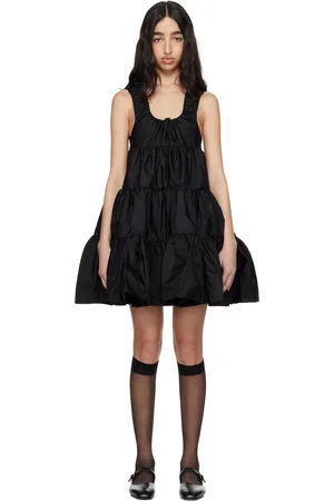 Cecilie Bahnsen Robe courte Aino noire
