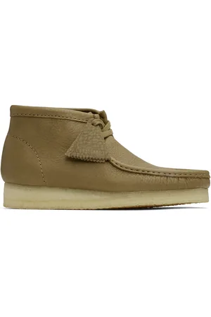 Clarks Bottes Wallabee kaki