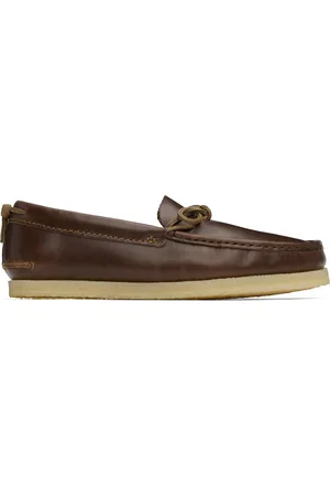 Clarks Flâneurs Godney bruns à bout de style mocassin
