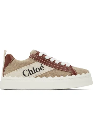 Chloé Baskets Lauren brunes