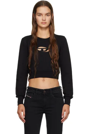 Diesel Pull molletonné F-Slimmy-Od noir
