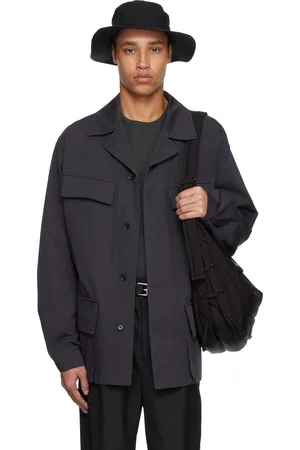 LEMAIRE Blouson gris à quatre proches