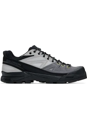 Salomon Baskets X-ALP grises en cuir