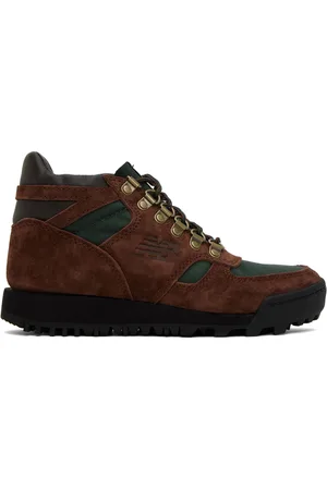 New Balance Bottes Rainier brun et vert