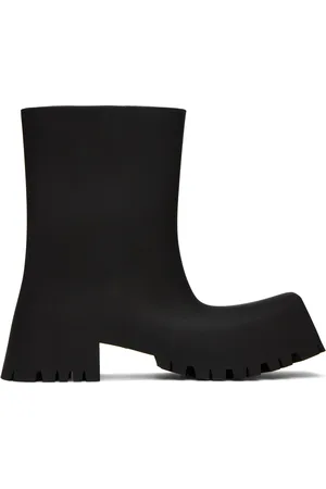 Balenciaga Bottines Trooper noires