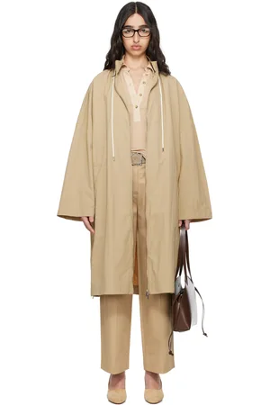 Totême Manteau coupe-vent beige