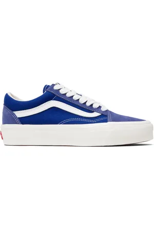 Vans Baskets bleues en suède - Premium Old Skool Music