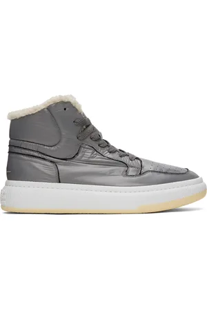 Maison Margiela Baskets de basket-ball montantes grises
