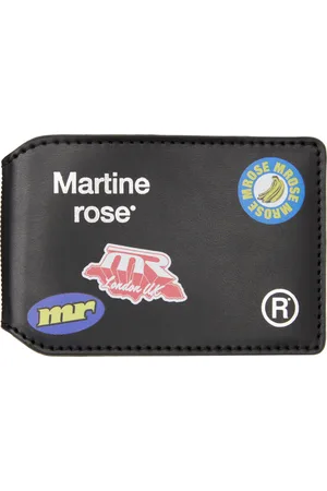 MARTINE ROSE Portefeuille Oyster noir