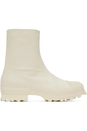 Camper Bottes Traktori blanc cassé
