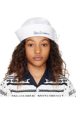 Dolce & Gabbana Enfant | Chapeau blanc à logo brodé