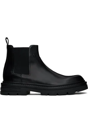 VERSACE Bottes chelsea Adriano noires