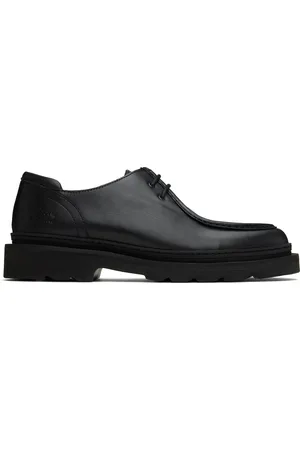 Maison Kitsuné Derbys noirs à laçage
