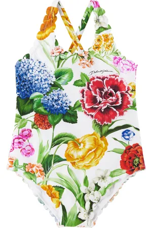 Dolce & Gabbana Enfant | Maillot de bain multicolore à motif fleuri