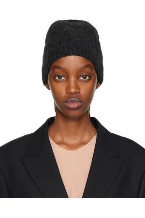 Filippa K Bonnet gris en tricot