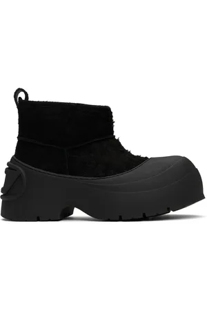 Diesel Bottes chelsea Donald Montone noires à logo