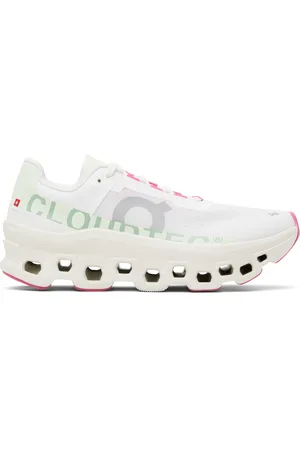 On Running Baskets Cloudmster blanc et vert