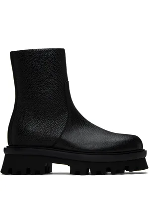 Salvatore Ferragamo Bottes militaires Metropolitan noires