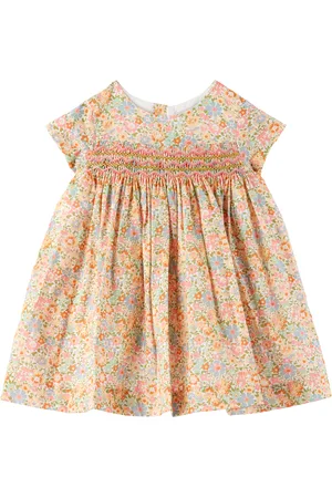 BONPOINT Bébé | Robe Maruska multicolore à smocks