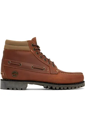 Timberland Bottines Authentic brun clair à laçage