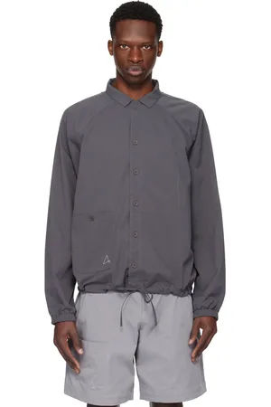 ROA Chemise grise à perforations