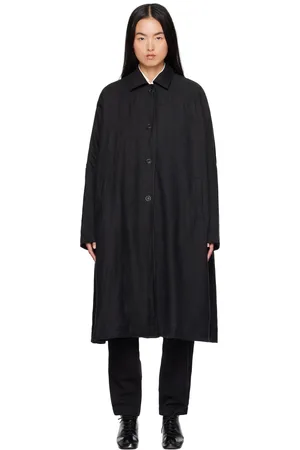 CASEY CASEY Manteau Atomless noir