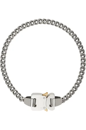 1017 ALYX 9SM Collier argenté à boucle rapide