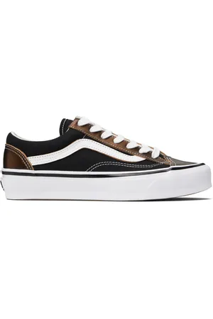 Vans Baskets Old Skool 36 noir et brun à semelle Vibram® - OTW