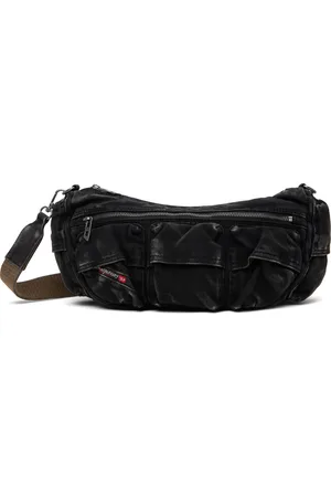 Diesel Sac porté épaule X noir à poches