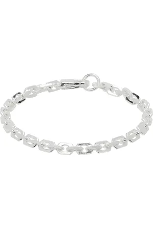 Hatton Labs Bracelet-chainette à maillons marins argenté