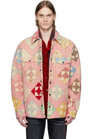 Cout de la Liberte Blouson matelassé Charlie rose à patchwork