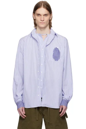 OTTOLINGER Chemise surdimensionnée bleue