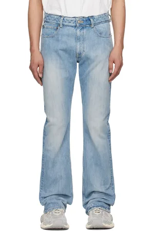 Balenciaga Jean bleu à taille basse