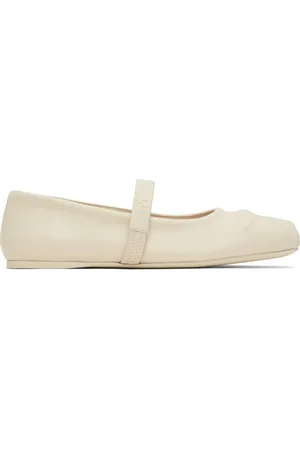 Marni Ballerines blanc cassé à image de boucle
