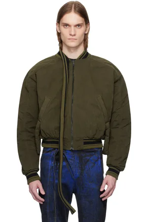 OTTOLINGER Blouson aviateur kaki à garnitures prolongées