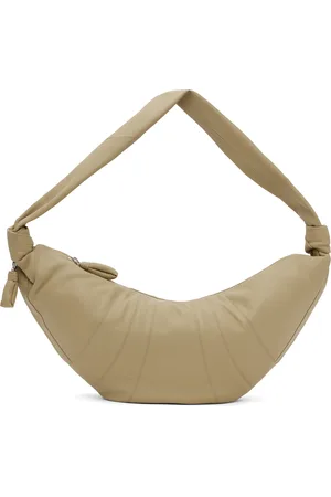 LEMAIRE Grand sac Croissant beige