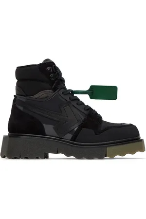 OFF-WHITE Bottes de randonnée Sponge noires