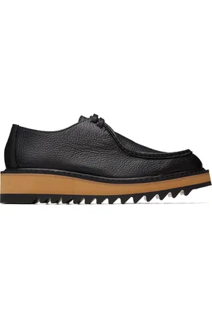 DRIES VAN NOTEN Derbys noirs à plateforme