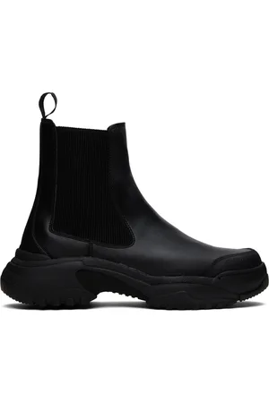 Kennel & Schmenger Bottes chelsea noires en cuir synthétique